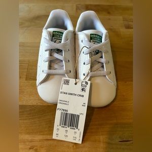 Adidas Babies Stan Smith Endorsed Sneakers. Brand new with tags. Size 4k